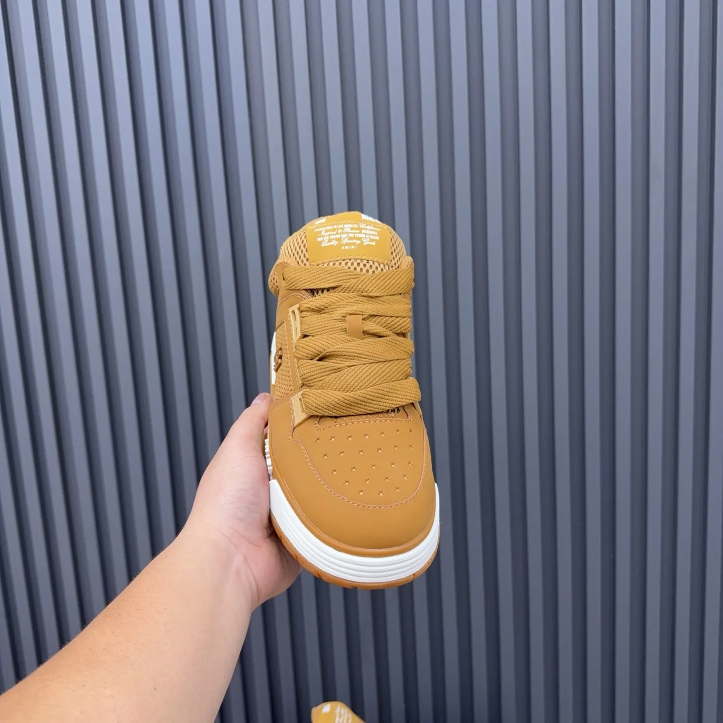 Men's shoes 💰660💰 AMIRI AMIRI trendy brand hot sale 🔥 Available all year round, couples 💑 Official website synchronization Imported fabrics 1⃣️ vs 1⃣️ replica, original factory special original sole, 35-45 (45. non-refundable)
